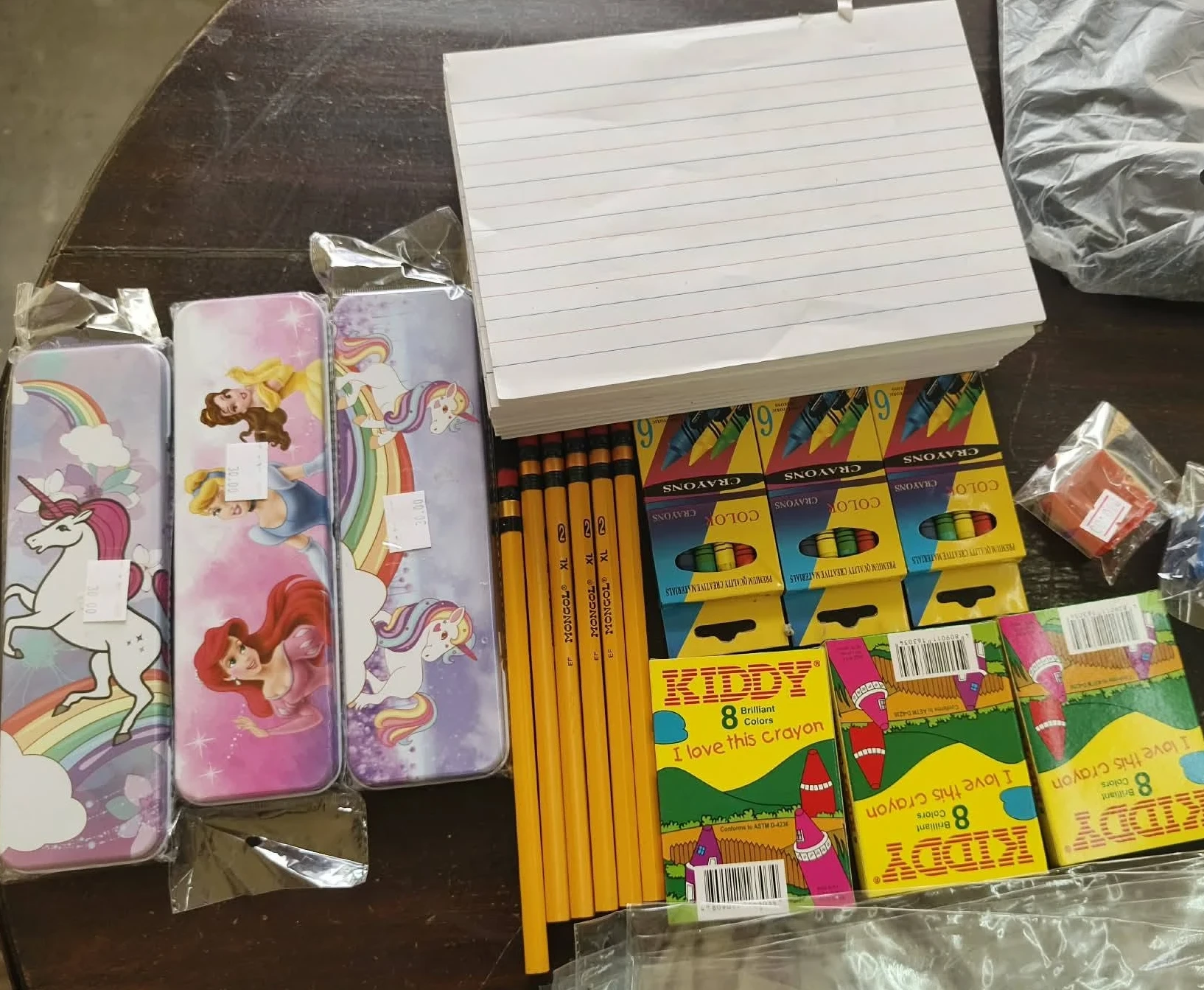 Adopt a learner project Crayons and school supplies for special needs kids- Adopt a learner project