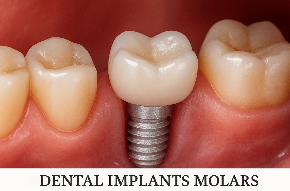 Dental implants molars image
