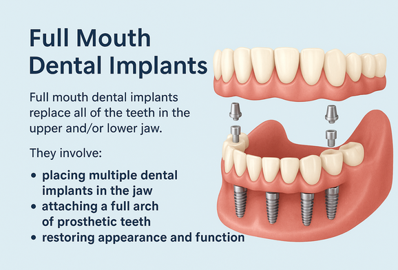 Full mouth dental implants image 