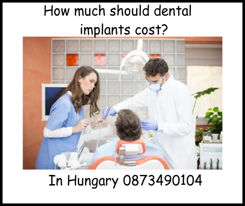 How much should dental implants cost in Hungary image