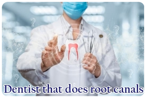 Dentist that does root canals image