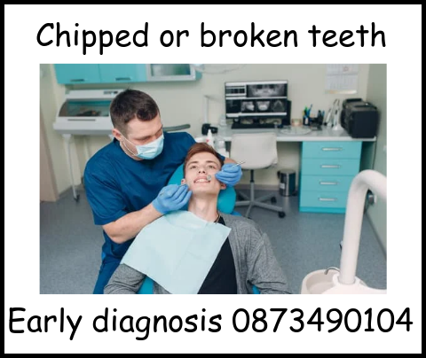 Chipped or broken teeth early diagnosis image