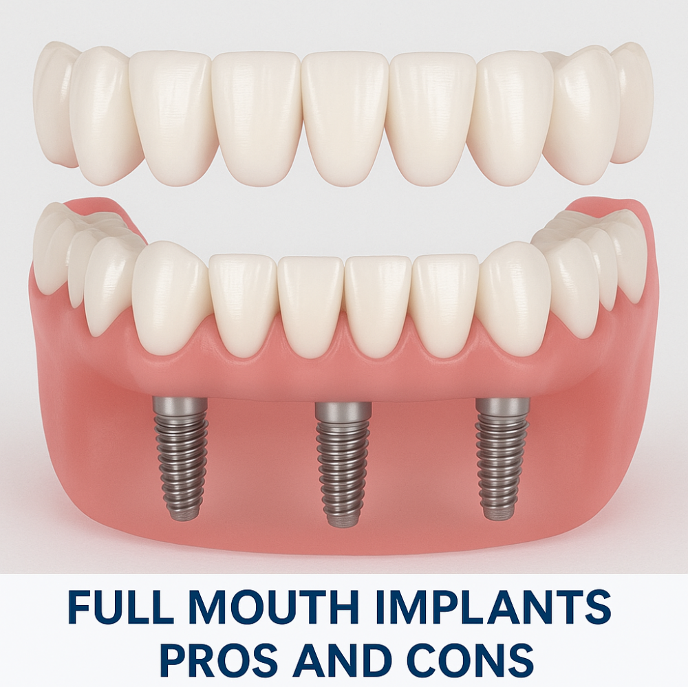 Full mouth implants pros and cons image 