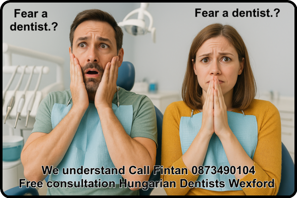 Fear a dentist image