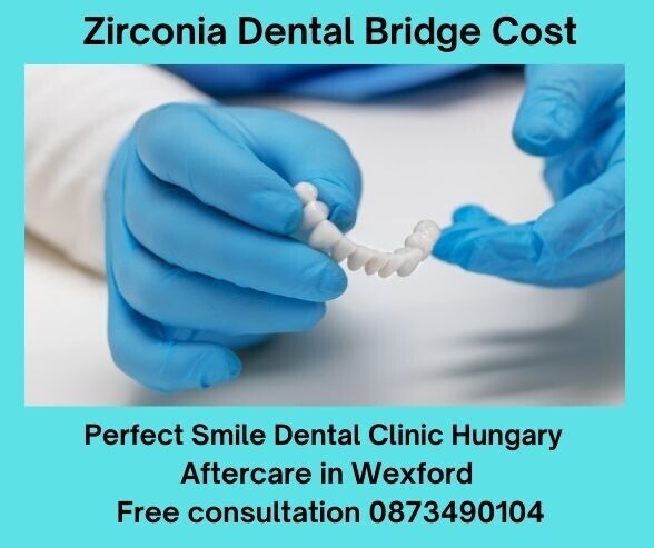 Zirconia dental bridge cost image 