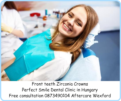 Front teeth Zirconia crowns image