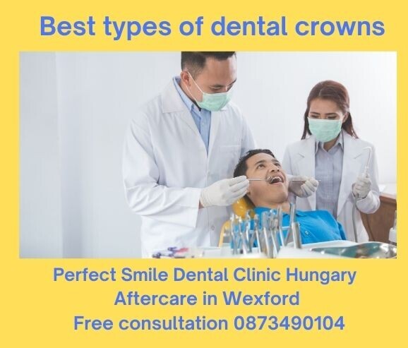 Best types of dental crowns Perfect smile dental clinic Hungary image