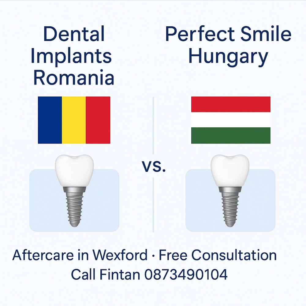 Dental implants Romania vs Perfect Smile Dental Clinic in Hungary image