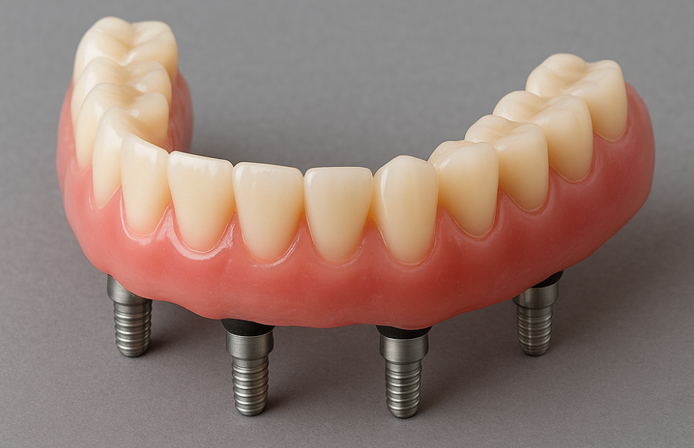 Implant dentures image