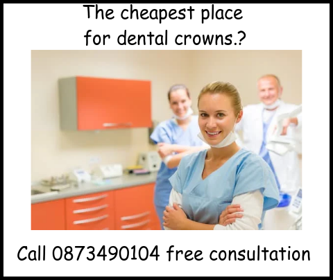 The cheapest place for dental crowns image