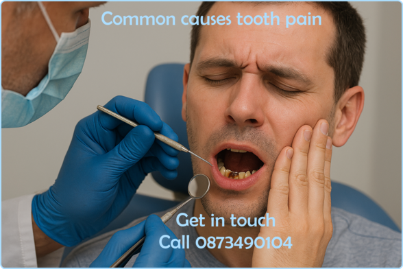 Common causes tooth pain image