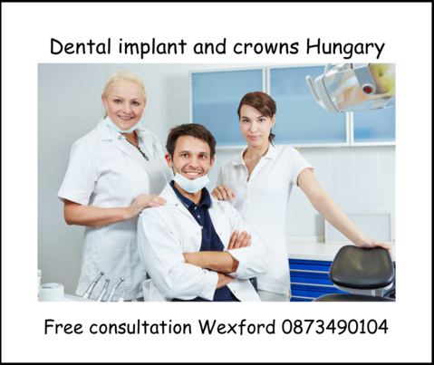 Dental implant and crowns in Hungary image