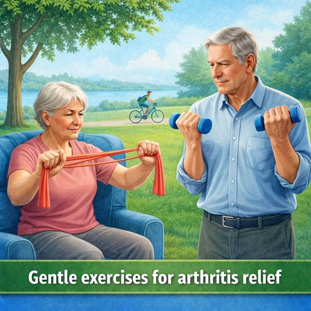 Gentle exercises for arthritis relief image