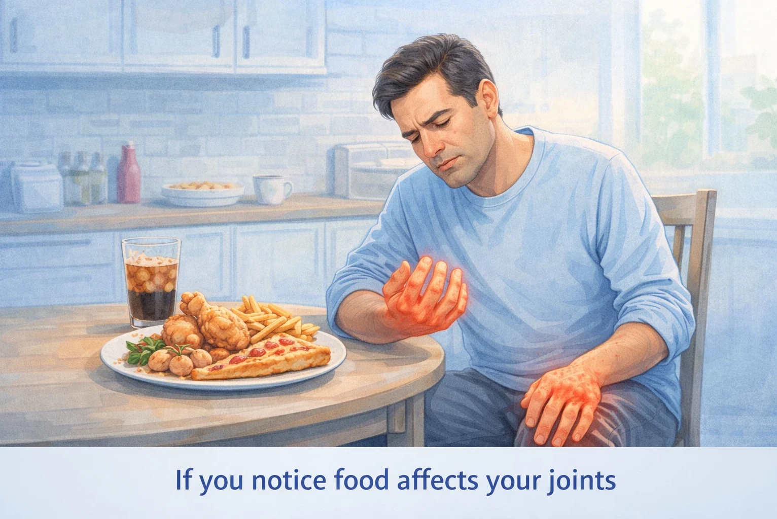 If you notice food Affects your joints image
