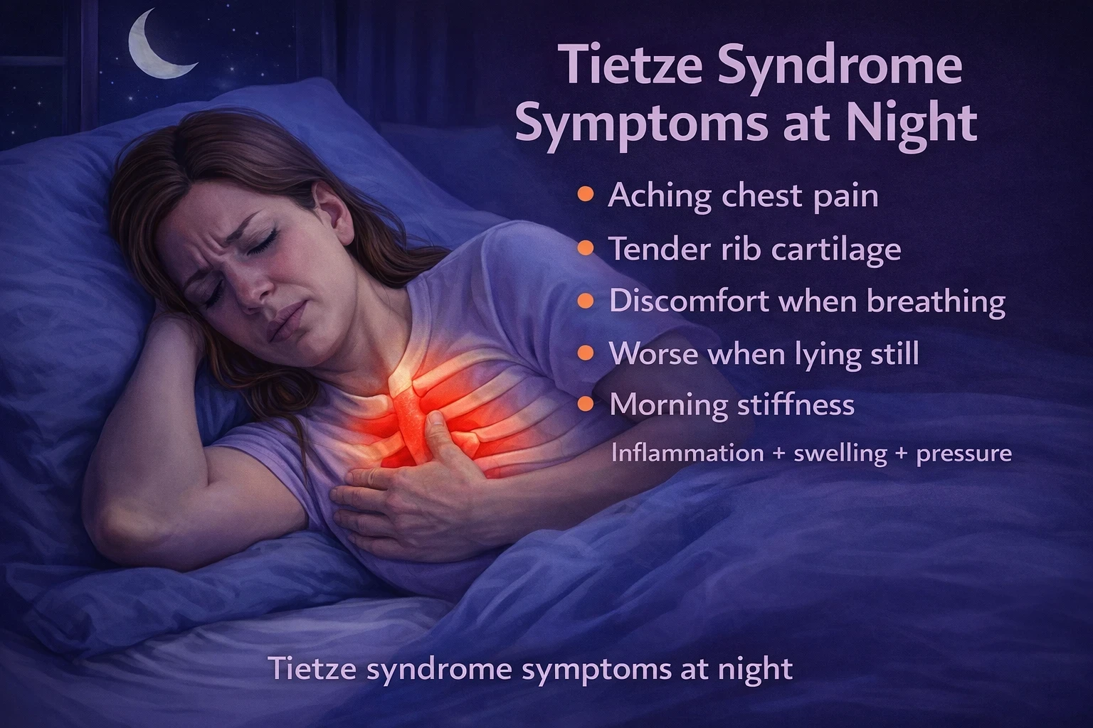 Tietze Syndrome Symptoms at Night image