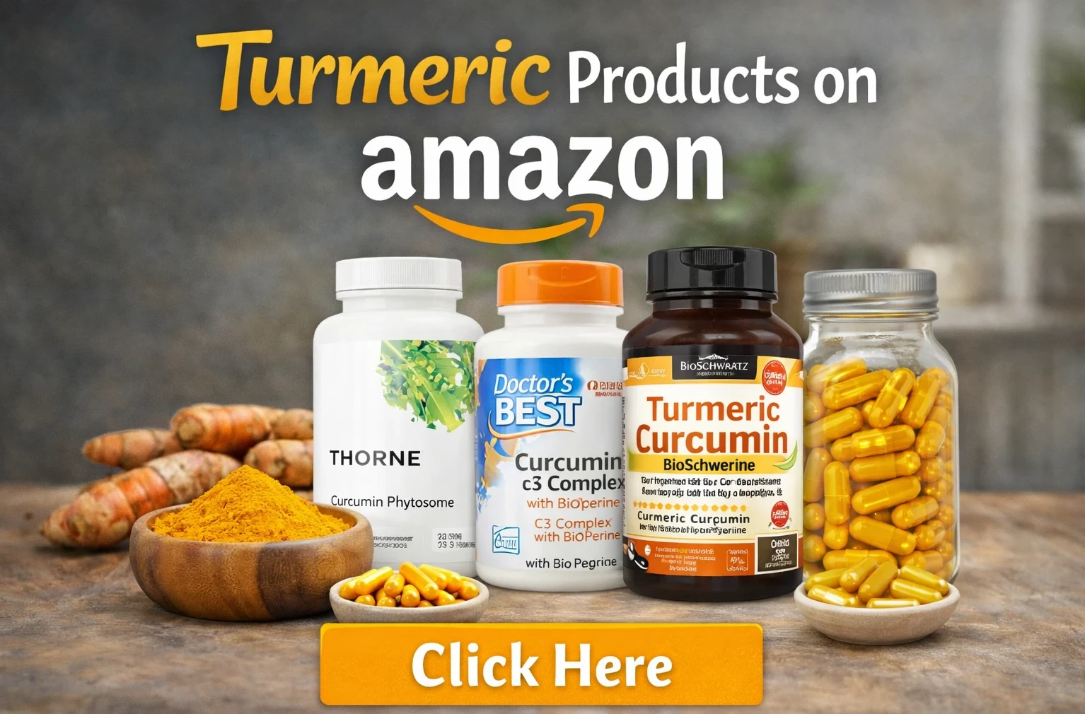 Turmeric products on Amazon image