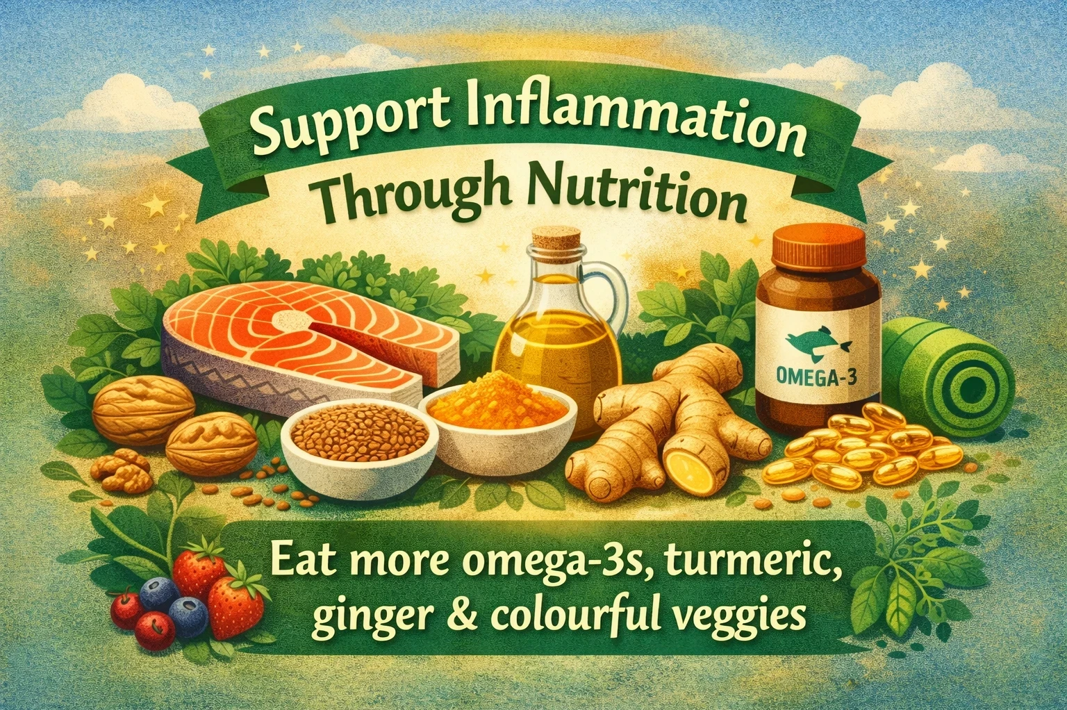 Support inflammation through nutrition image