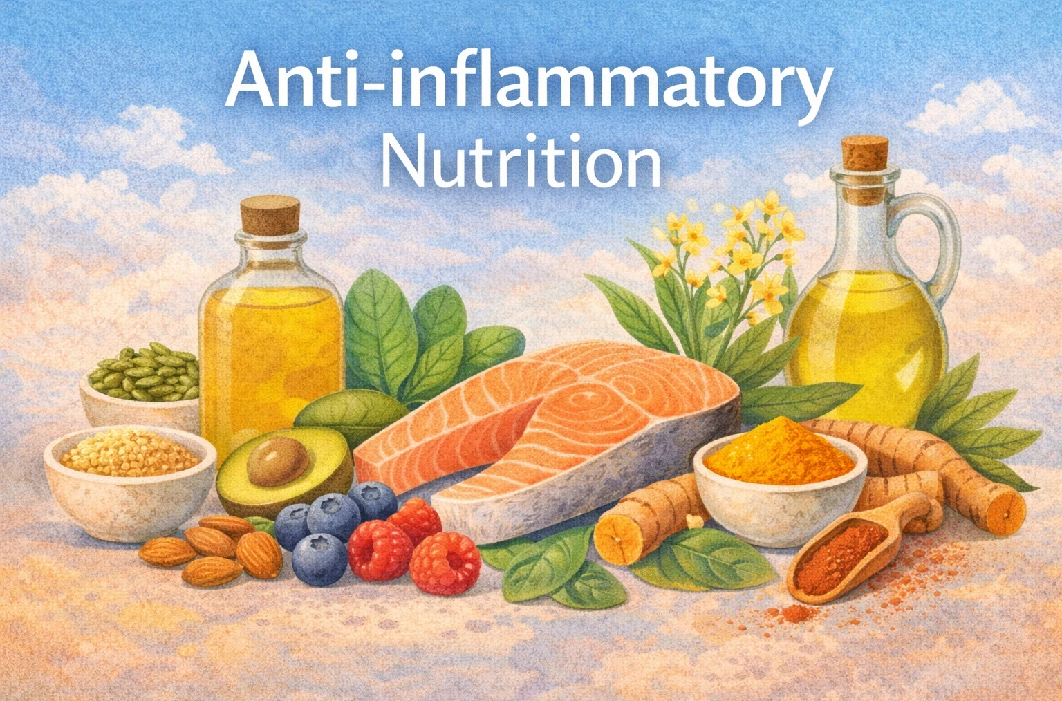 Anti-inflammatory nutrition as part of the best therapies for chronic pain image