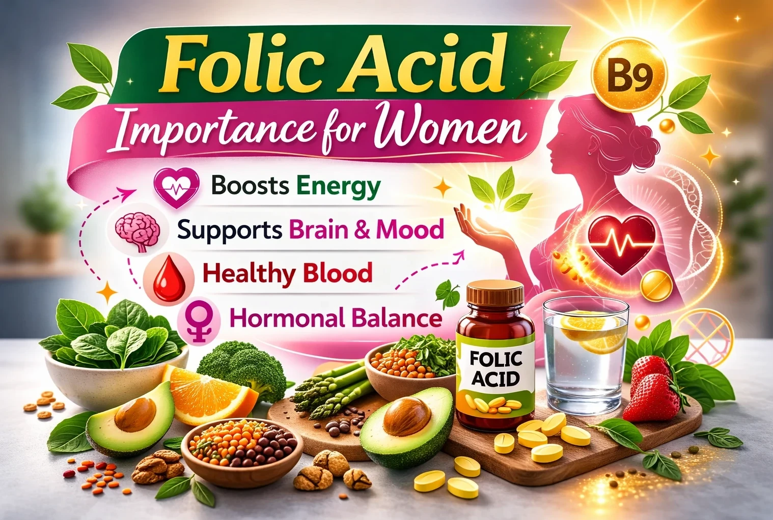 Folic Acid Importance for Women image 