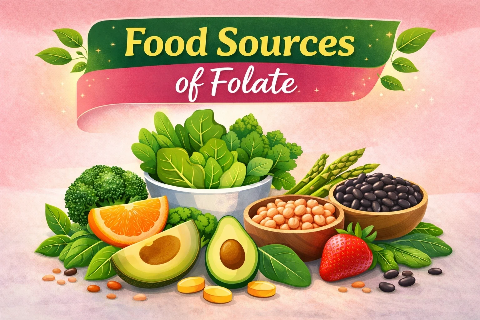 Food Sources of Folate image