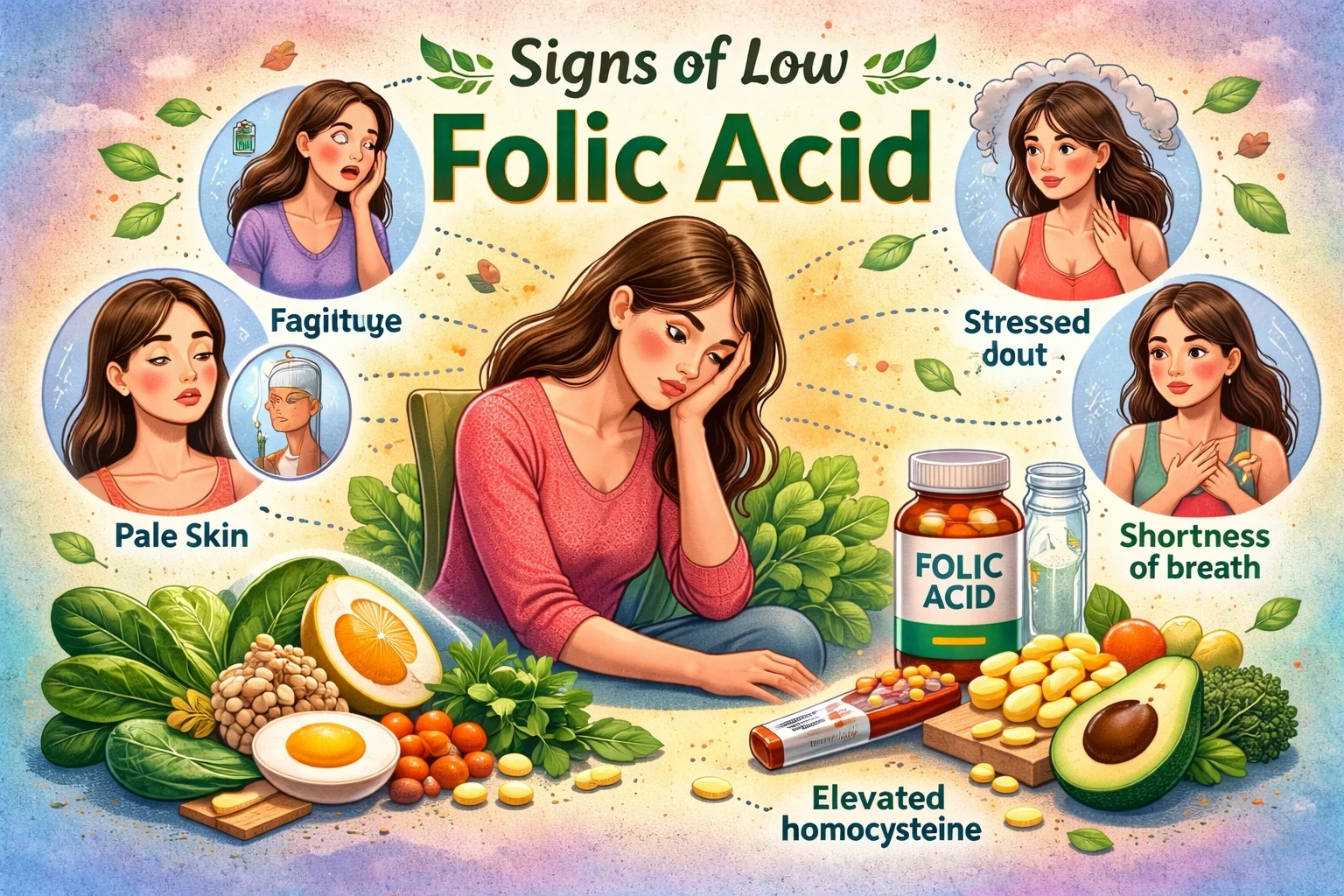 Signs of Low Folic Acid image