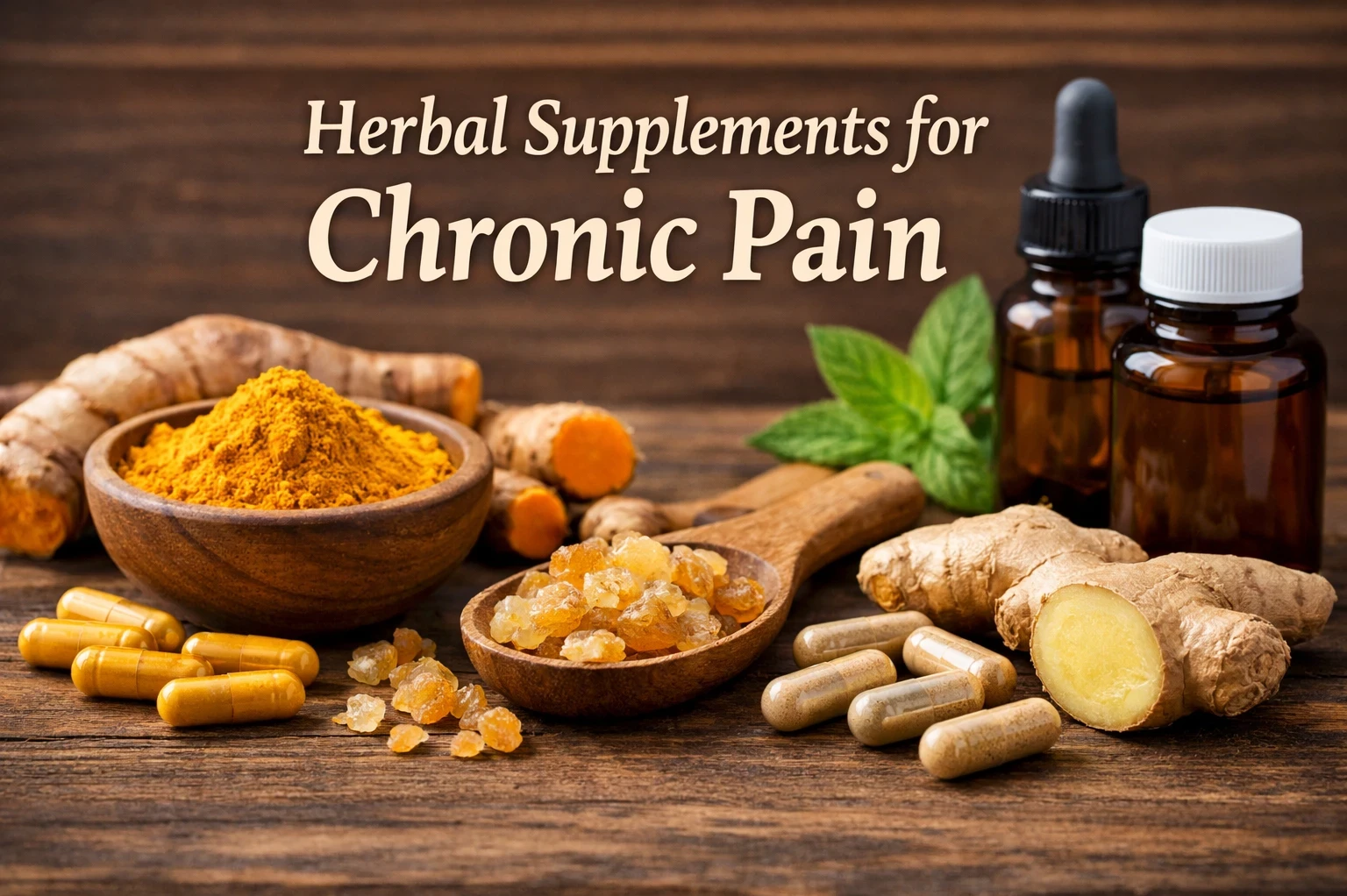 Herbal Supplements for Chronic Pain image