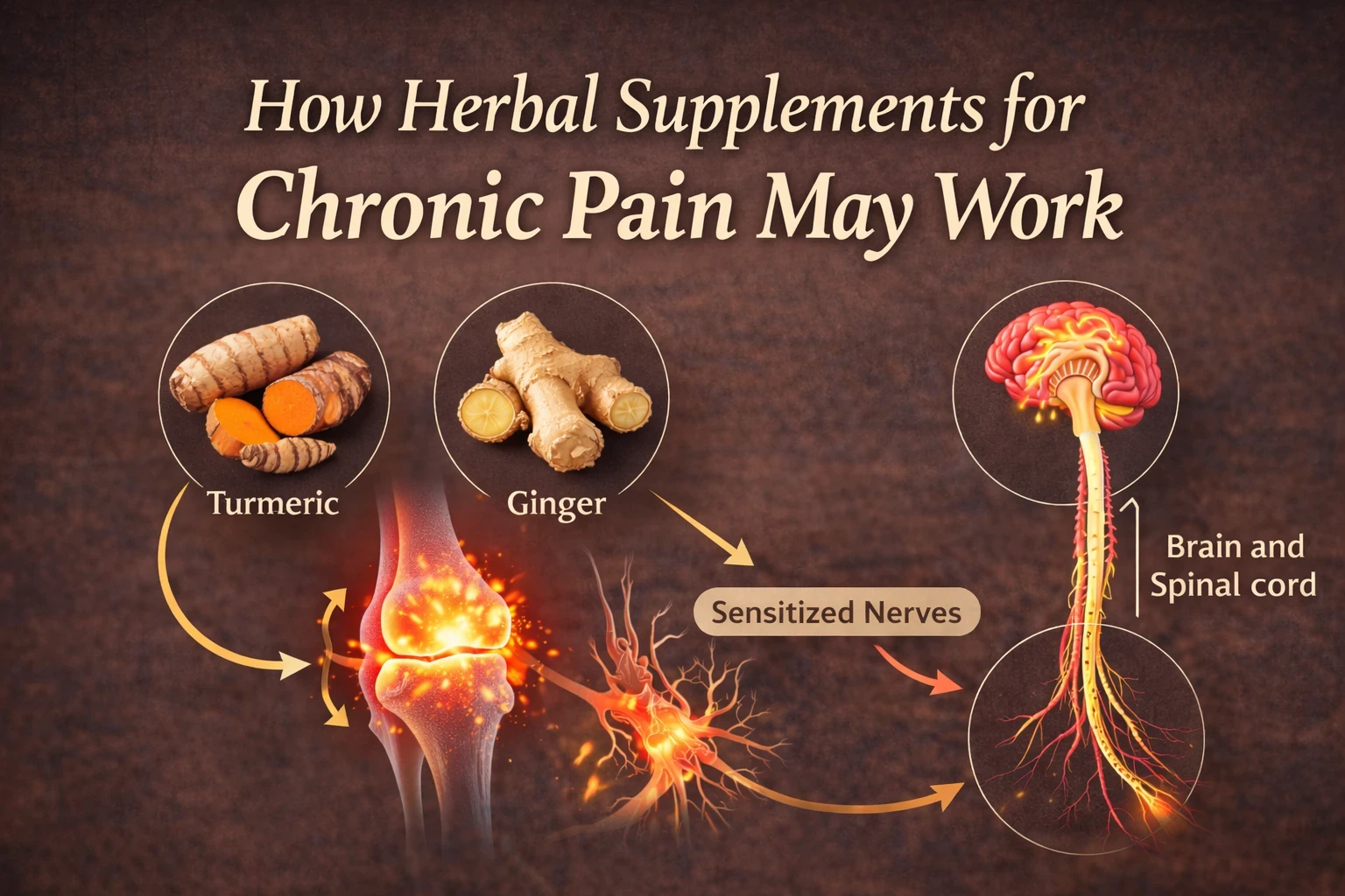 How herbal supplements for chronic pain may work image
