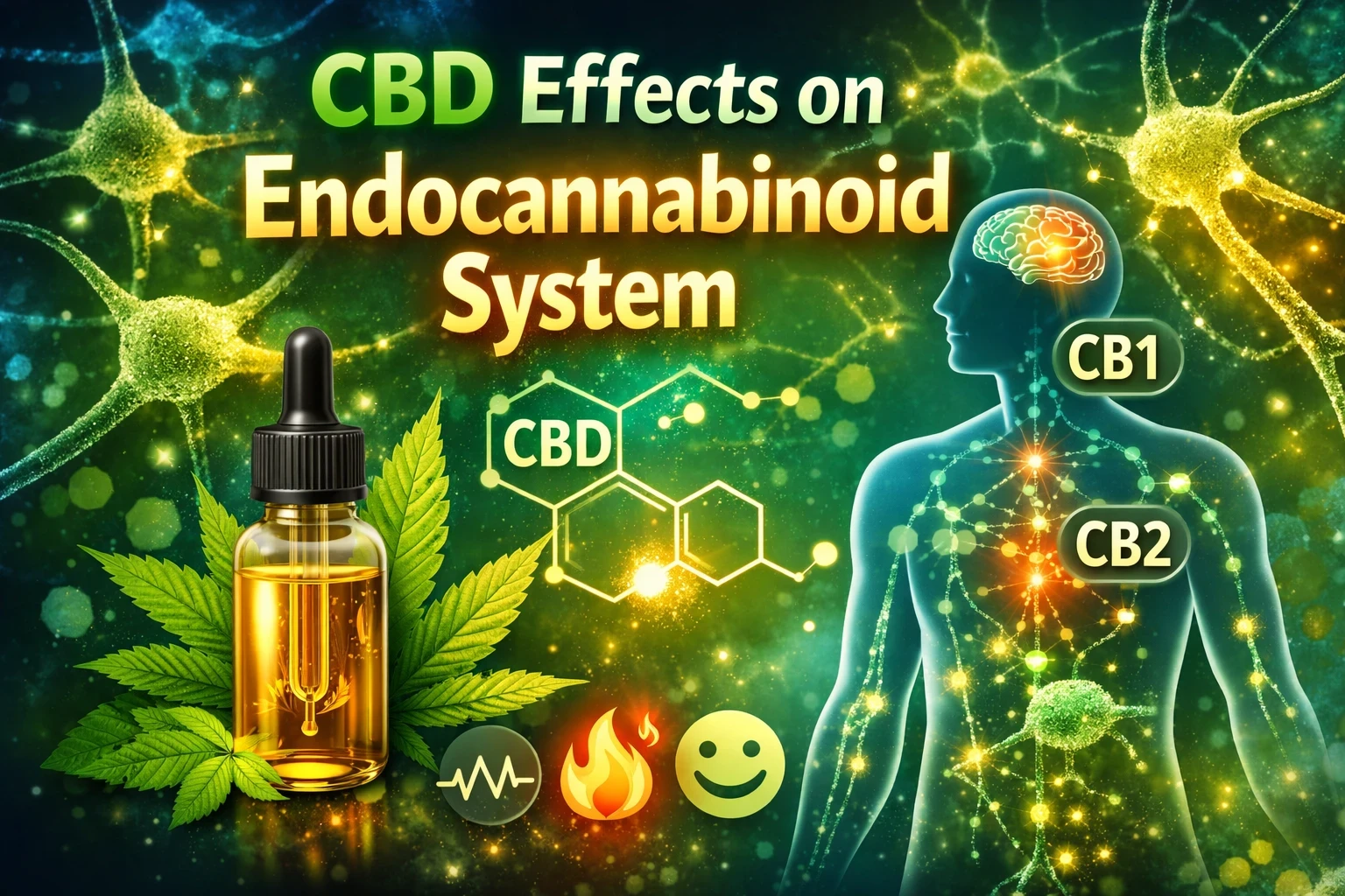 CBD Effects on Endocannabinoid System image