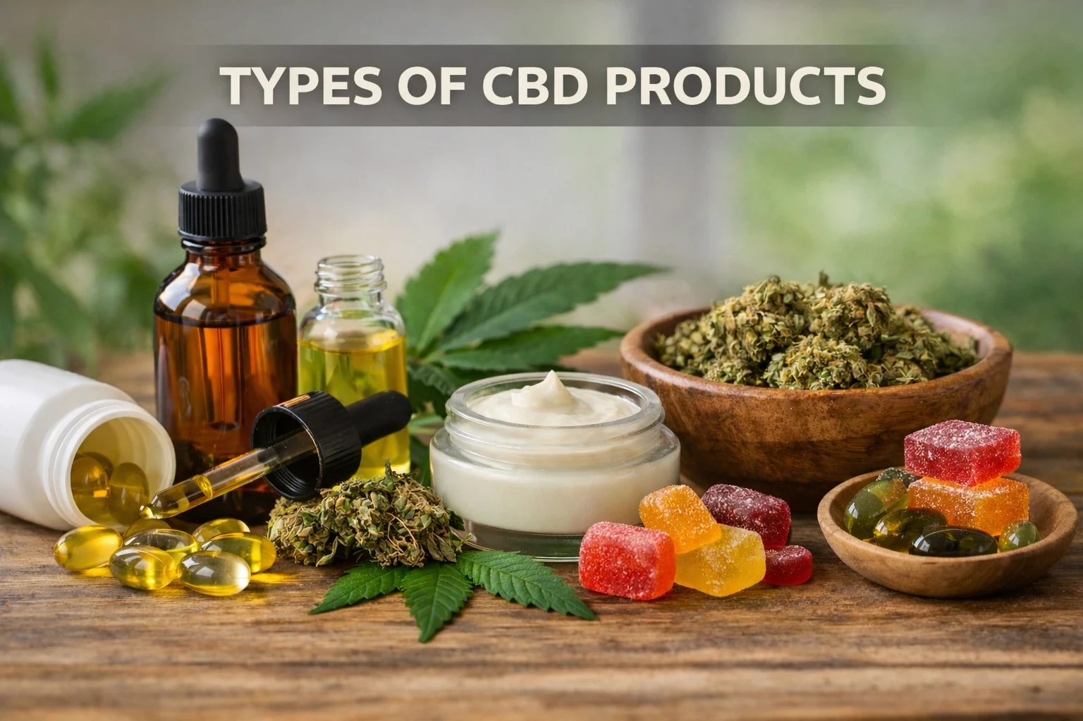 Types of CBD Products image