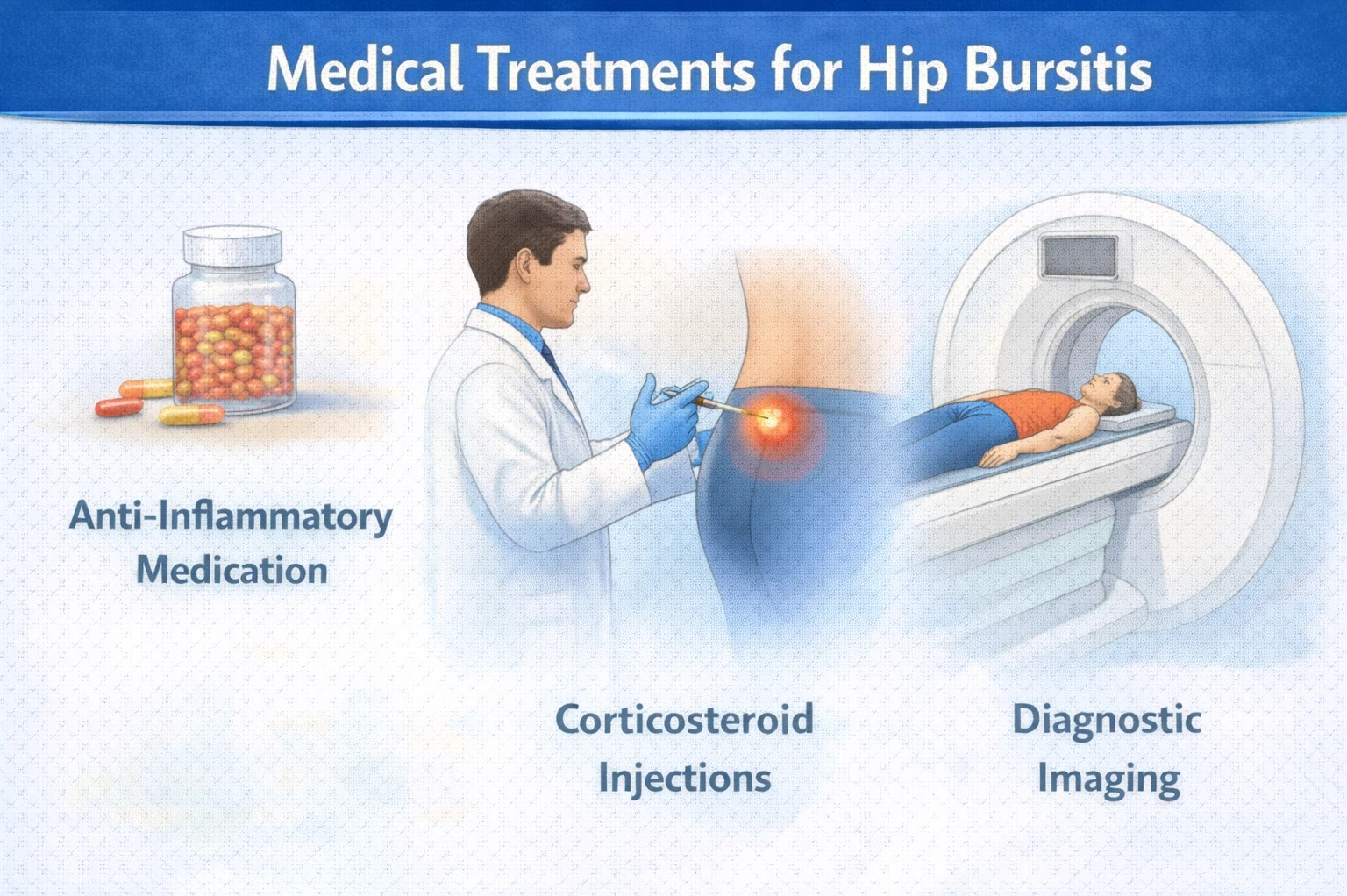 Medical Treatments for Hip Bursitis image