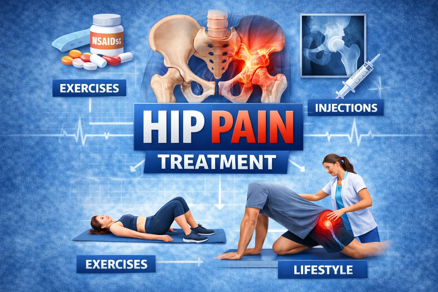 Hip pain treatment image 
