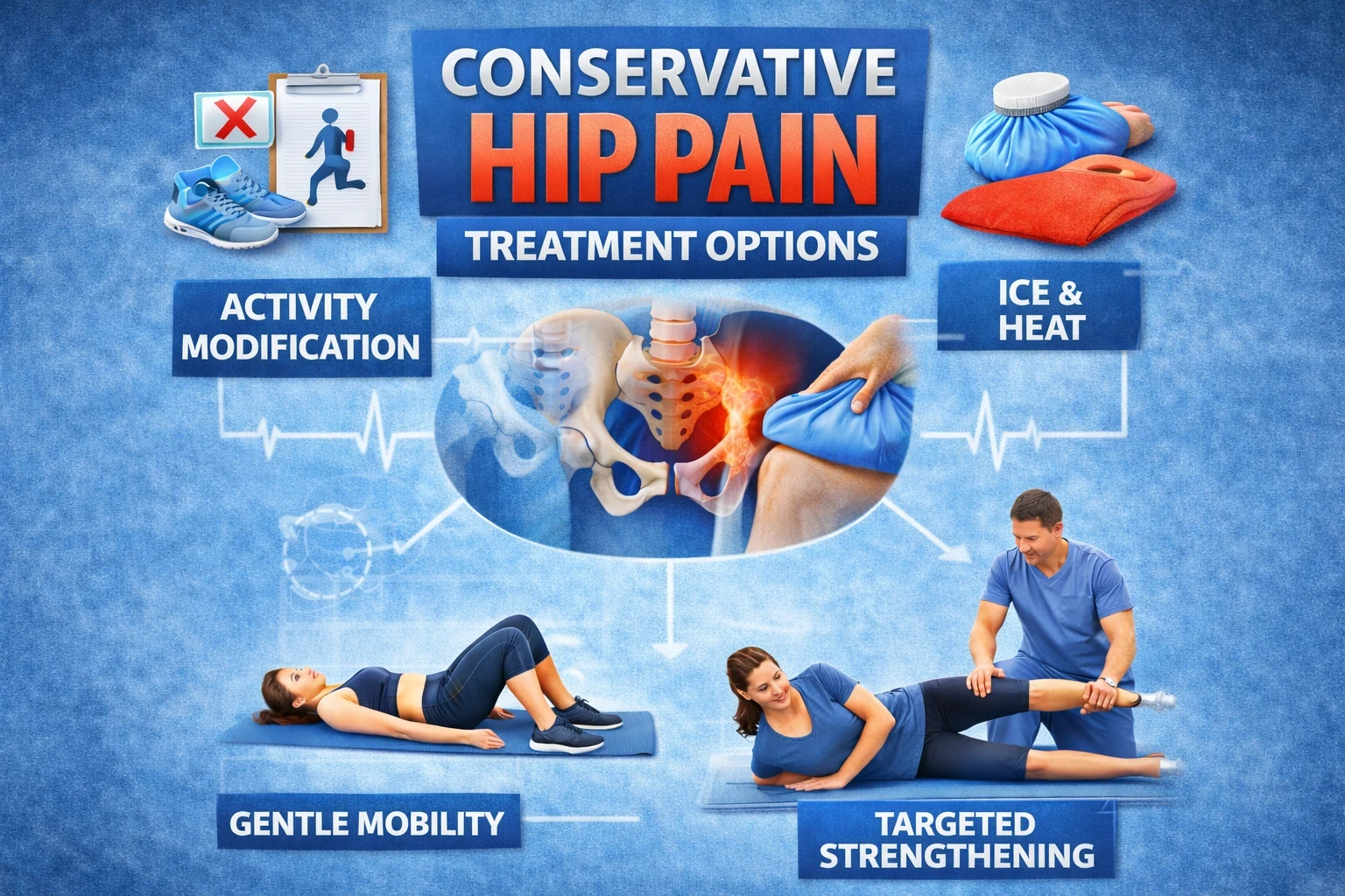 Conservative Hip Pain Treatment Options image