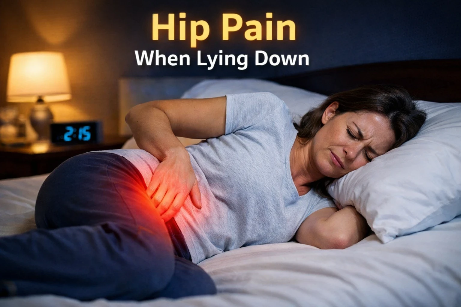 Hip Pain When Lying Down image