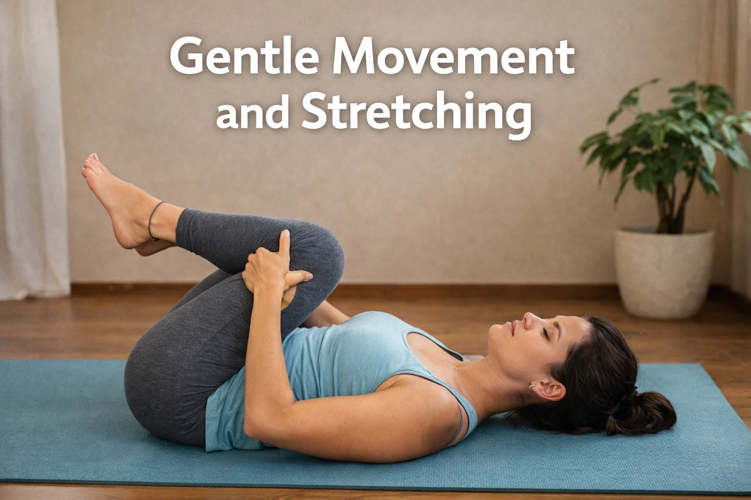 Gentle movement and stretching how to relieve sciatica pain at home image