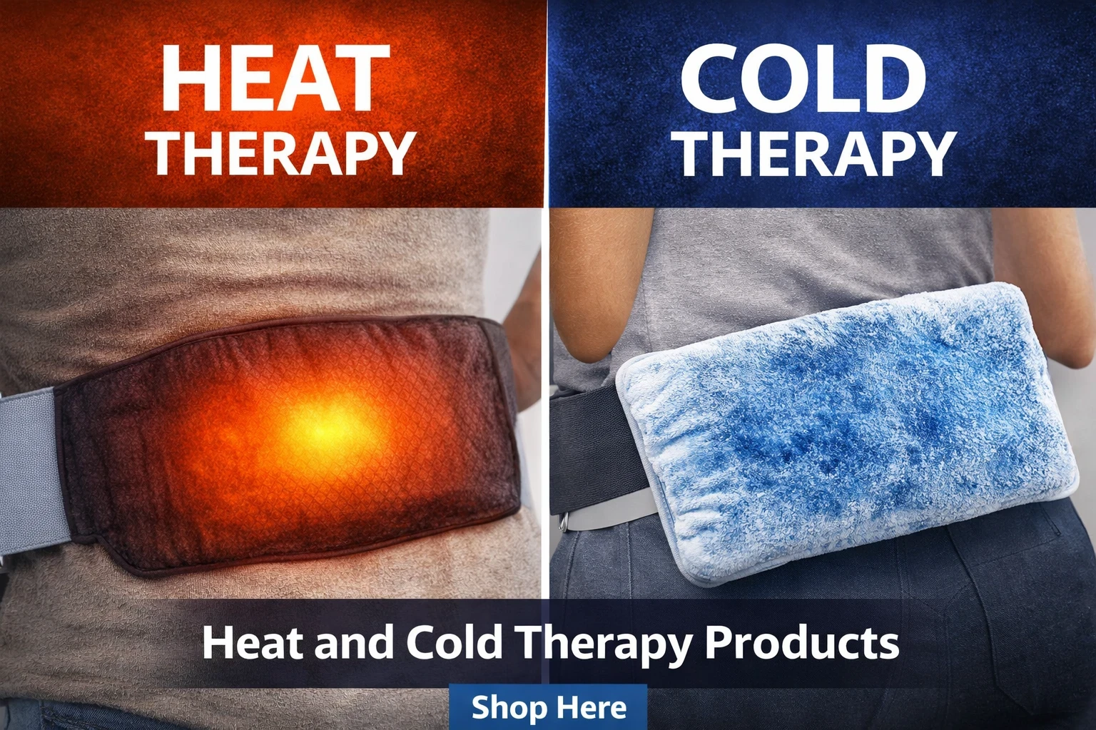 Heatvand cold therapy products for sciatica pain relief image