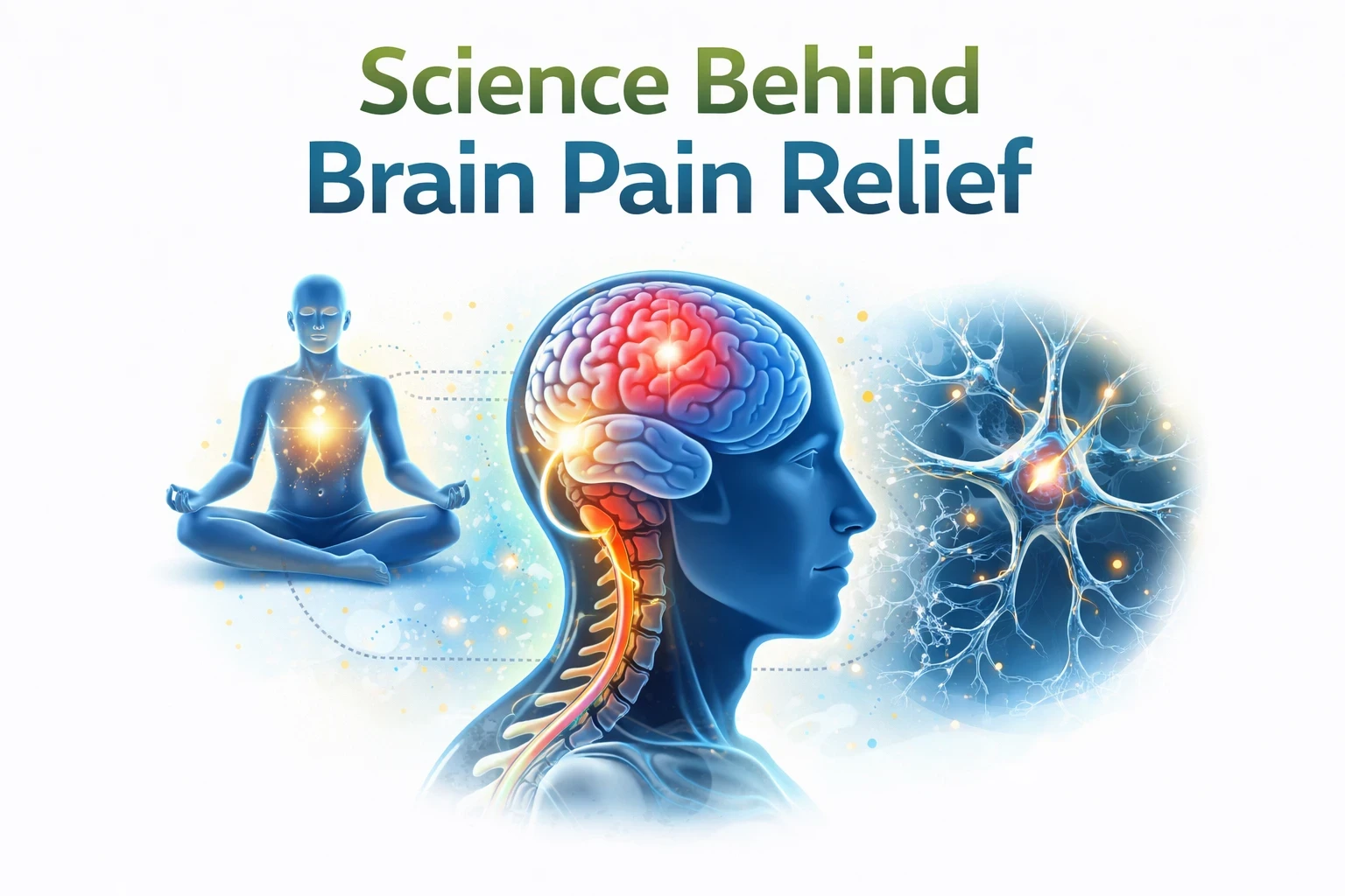 Science behind brain pain image