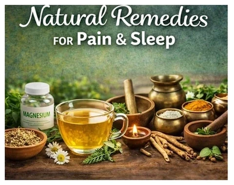 Natural Remedies for pain and sleep image