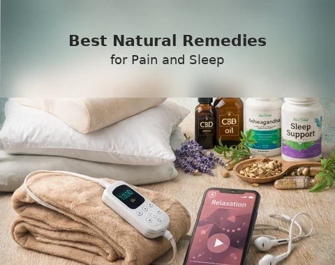 Best natural remedies for pain and sleep image