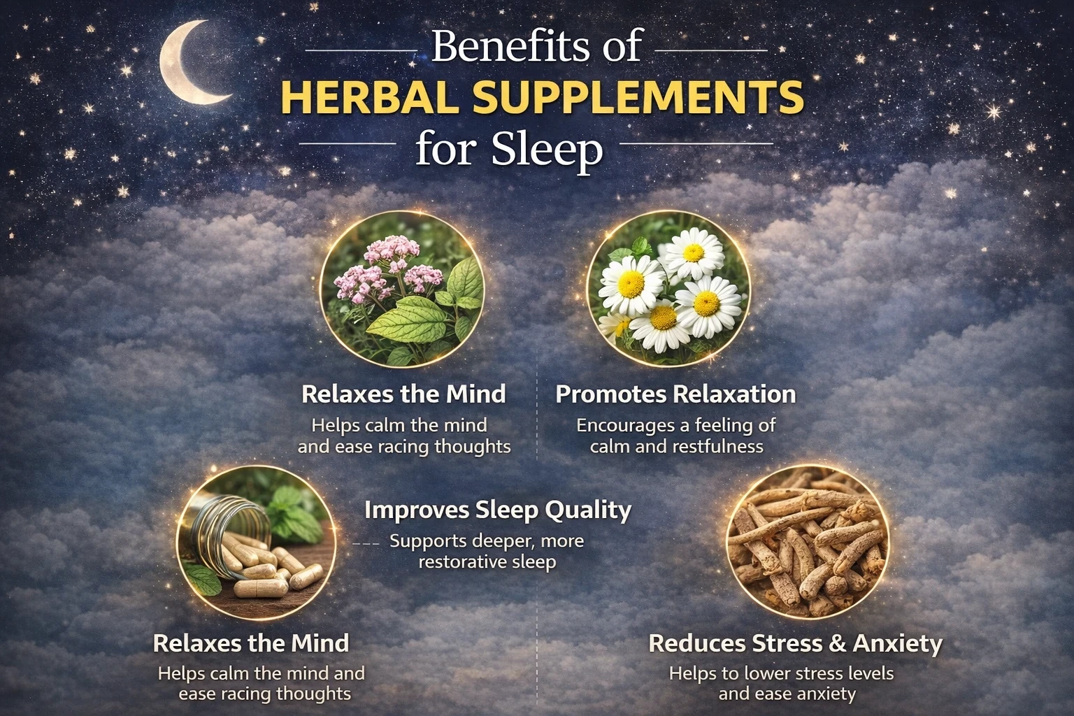 Benefits of Herbal Supplements for Sleep image