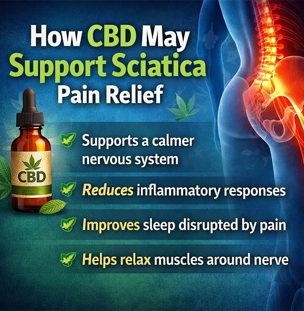 How CBD May Support Sciatica Pain Relief image