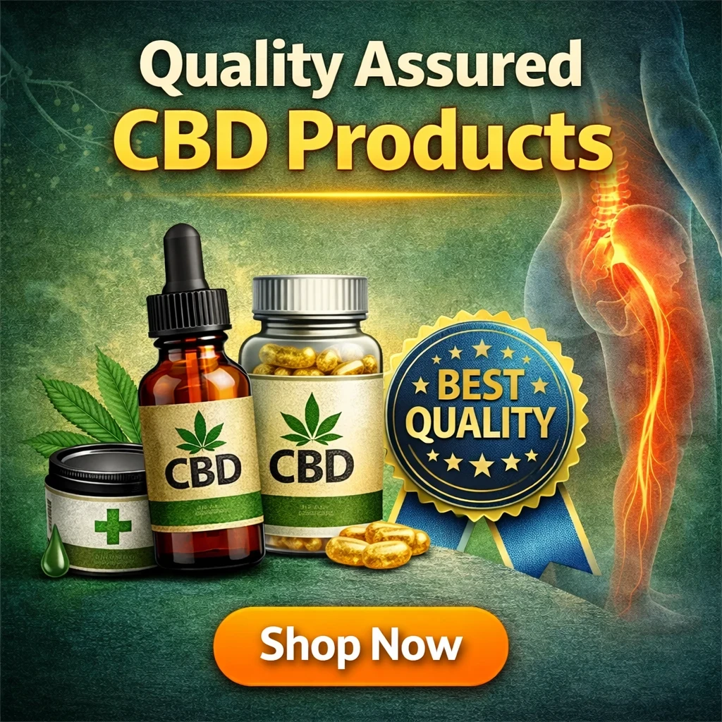 Quality assured CBD products shop image