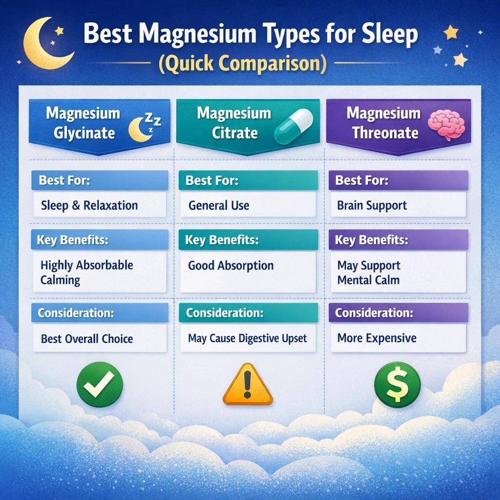 Best magnesium types comparision image