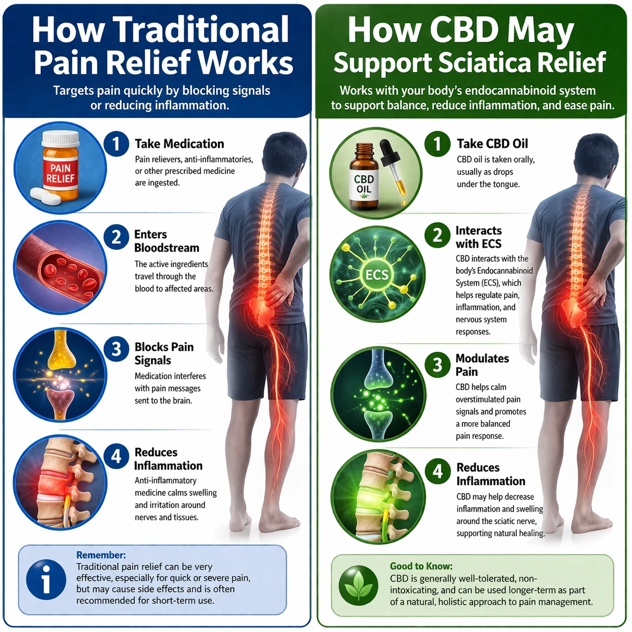 How traditional pain relief works how cbd oils work for pain relief image