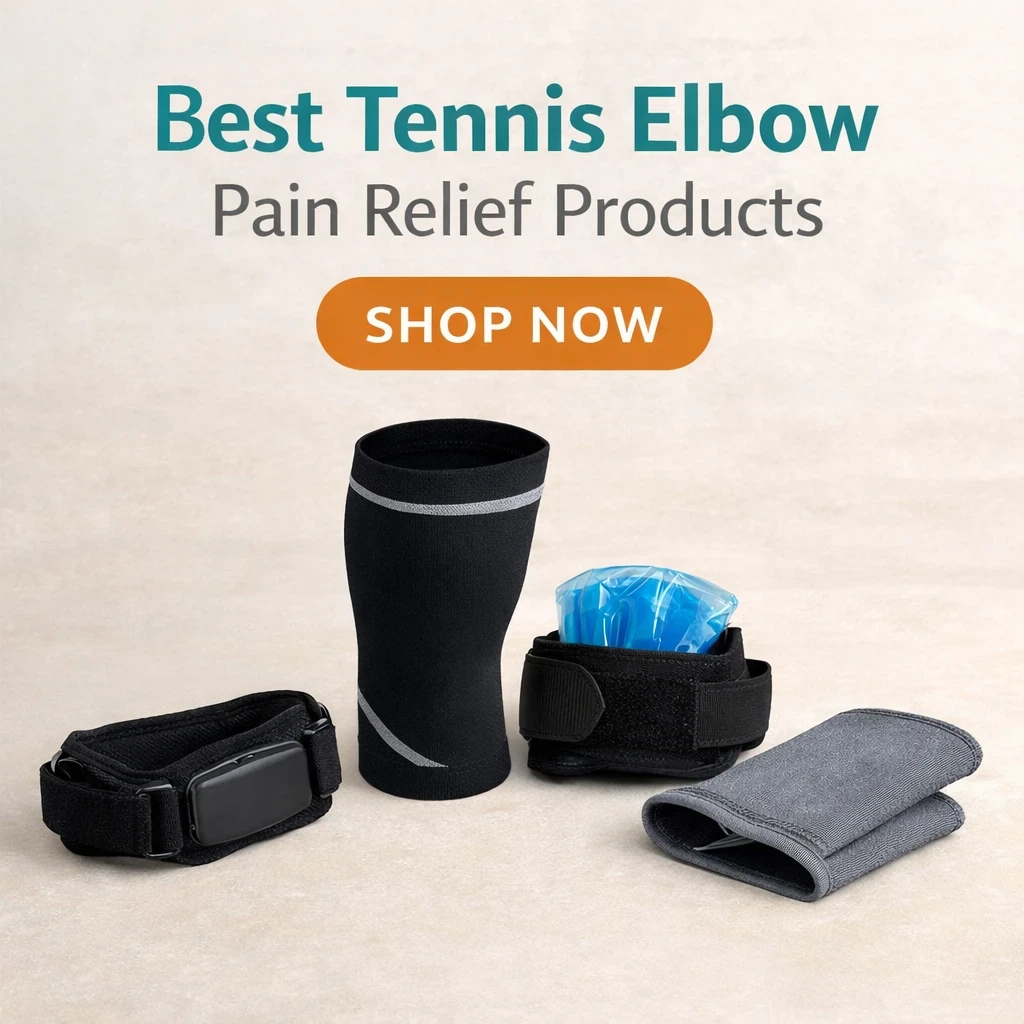 Best tennis elbow pain relief products image