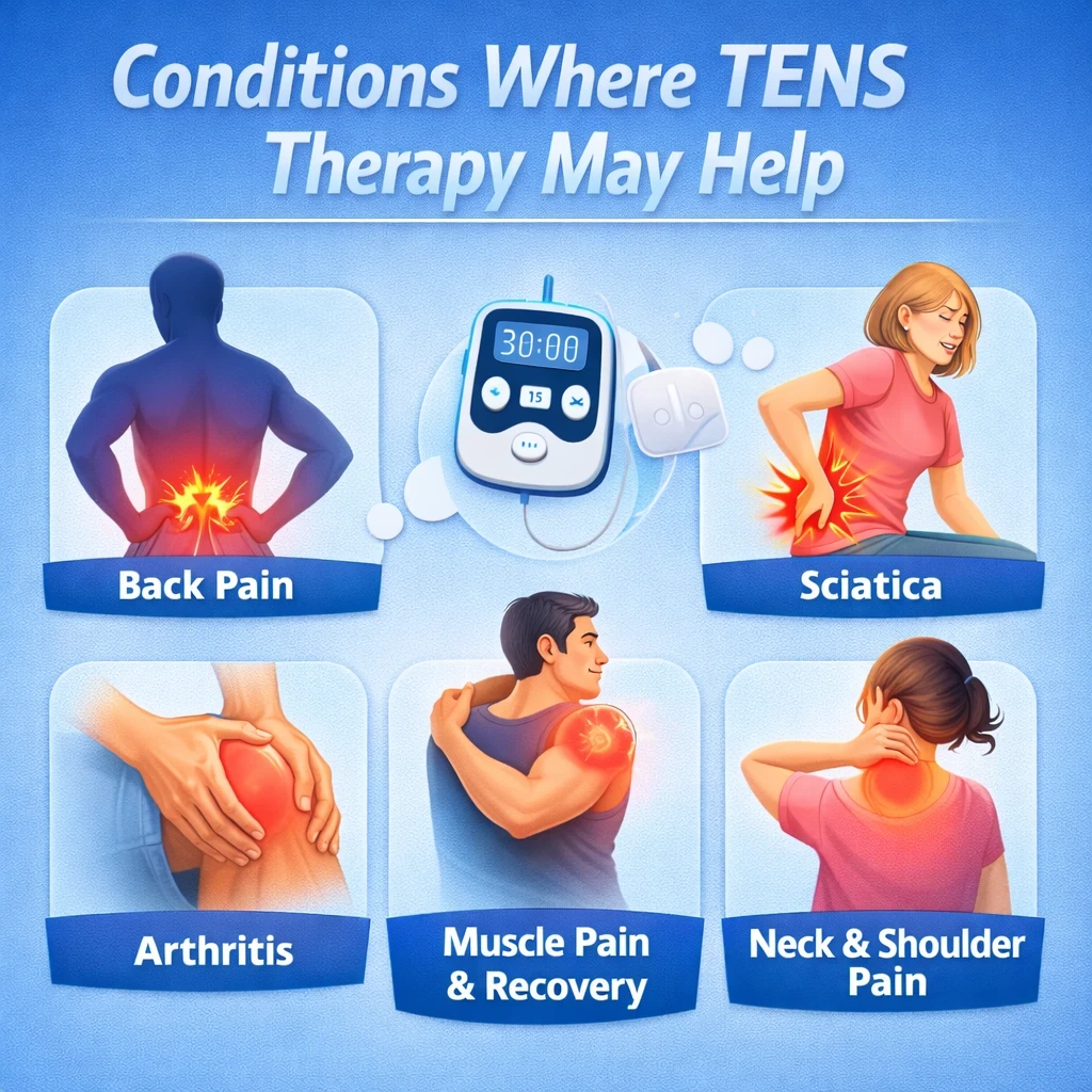 Conditions where TENS therapy may help image