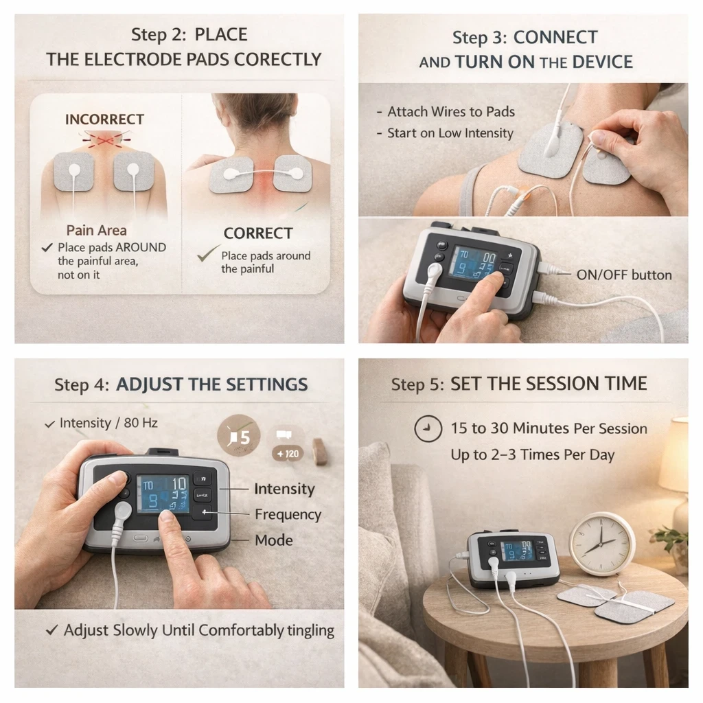 Place the Electrode Pads Correctly image