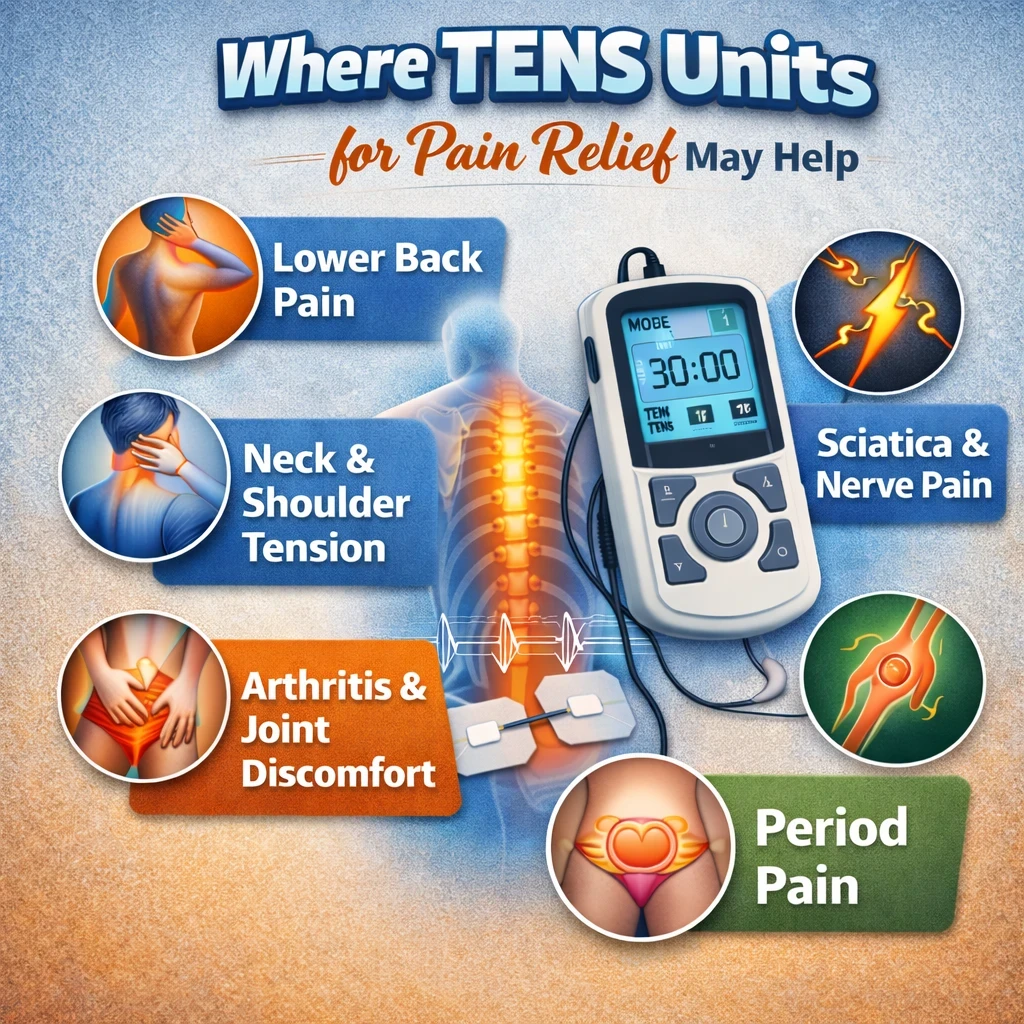 Where TENS Units for Pain Relief May Help image