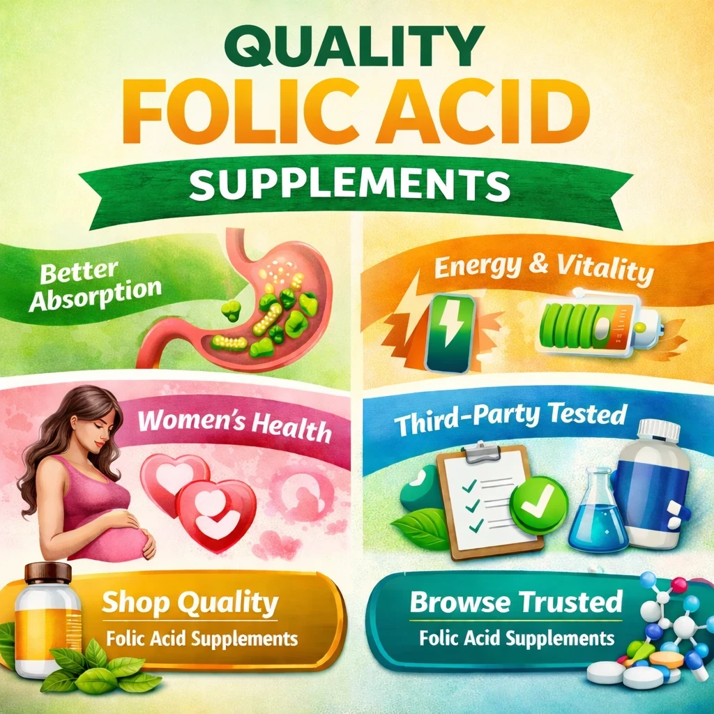 Quality Folic Acid Supplements image