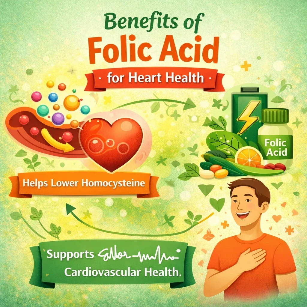 Benefits of Folic Acid for Heart Health image