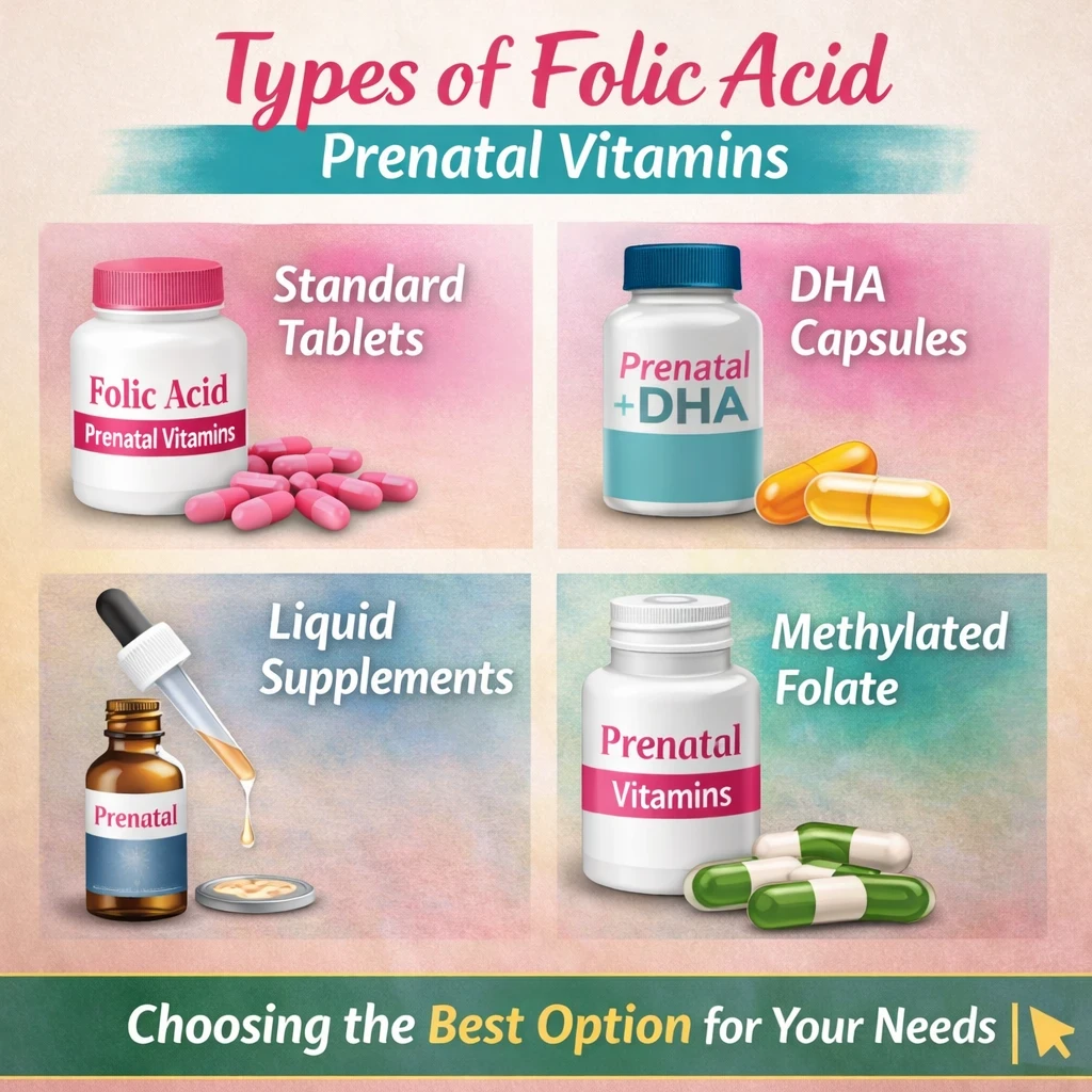 Types of Folic Acid image